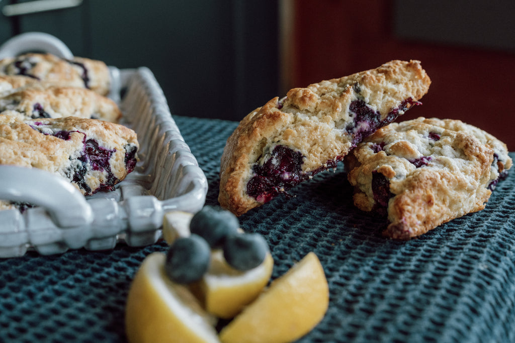 Lemon Blueberry Scones